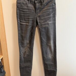 White House Black Market Gray Skinny Jeans Jeggings